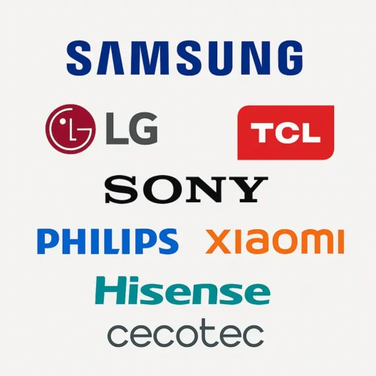 los mejores televisores tele samsung, tele lg, tele tcl, tele sony, tele philips, tele xiaomi, tele hisense, tele cecotec